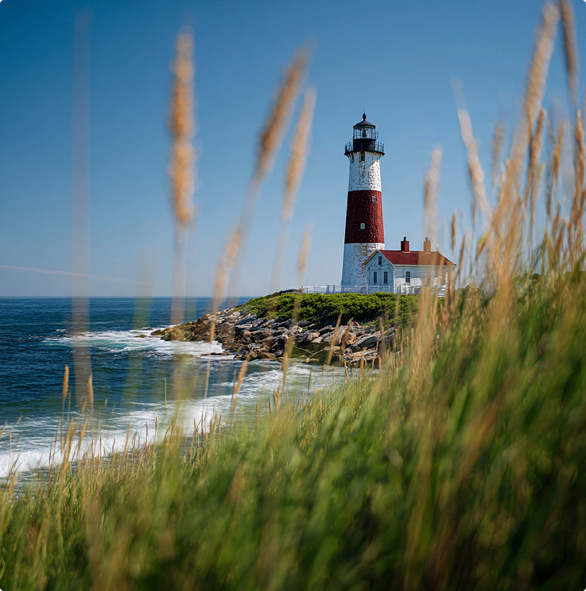 Montauk fish jerky with drizzle and salt